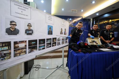 POLIS TUMPAS GENG SAMUN