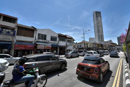 ALIRAN TRAFIK SESAK DI PENANG