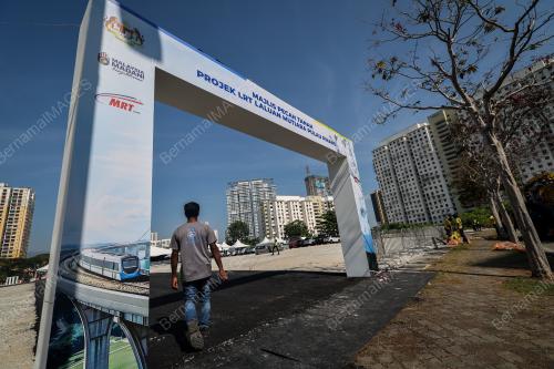 PROJEK LRT LALUAN MUTIARA