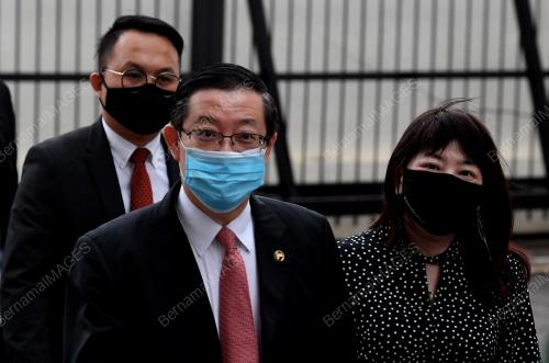 LIM GUANG ENG BERI KETERANGAN