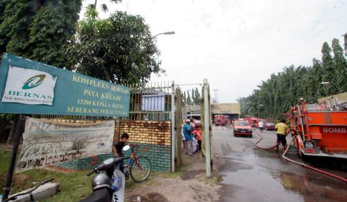 KEBAKARAN KOMPLEKS BERNAS