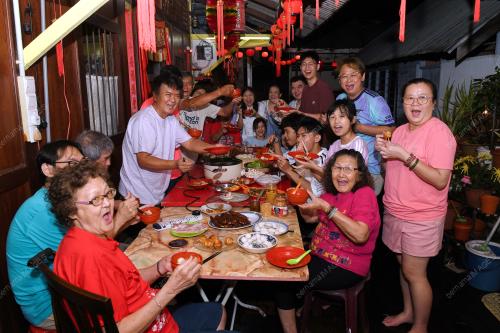 MAKAN BESAR TAHUN BAHARU CINA