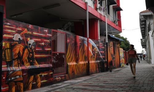 MURAL AKSI BOMBA