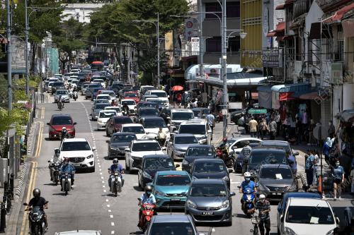 ALIRAN TRAFIK SESAK DI PENANG
