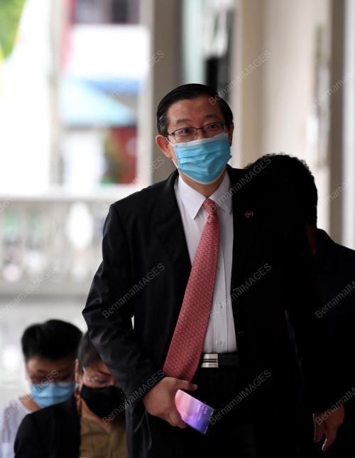 LIM GUANG ENG BERI KETERANGAN