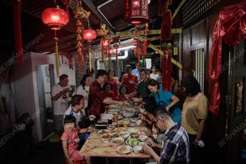 MAKAN BESAR TAHUN BAHARU CINA