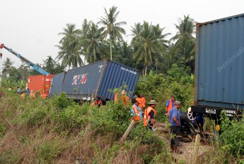 KERETAPI TERGELINCIR