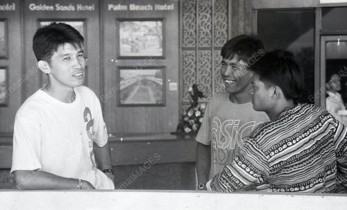 KETIBAAN PEMAIN BOLA SEPAK THAILAND