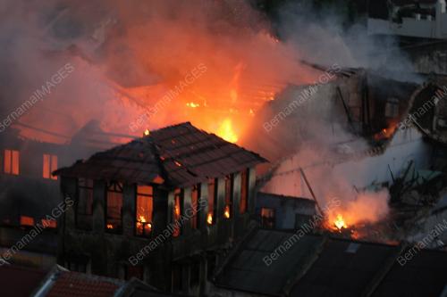 KEBAKARAN DI LEBUH KIMBAL