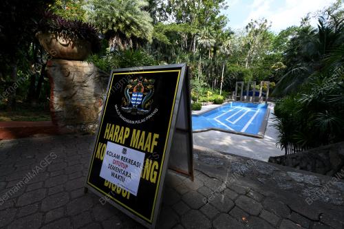 KOLAM REKREASI DITUTUP