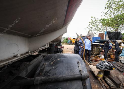 RAMPASAN MINYAK DIESEL