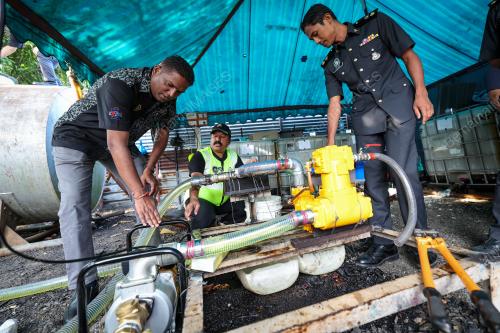 RAMPASAN MINYAK DIESEL