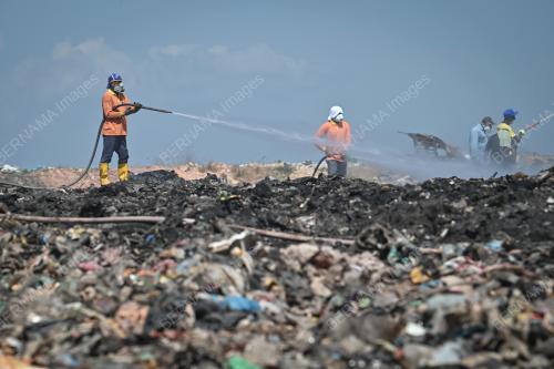 KEBAKARAN TAPAK PELUPUSAN SAMPAH PULAU BURUNG