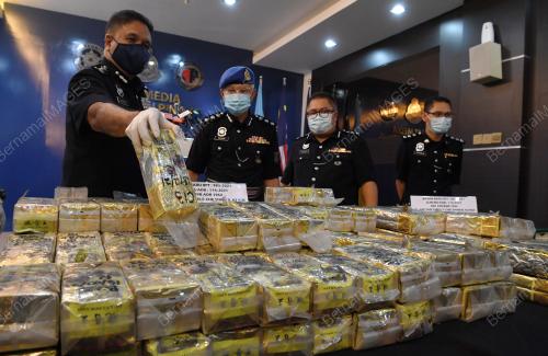 RAMPASAN DADAH BERNILAI RM9.4 JUTA