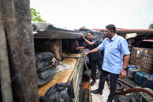 RAMPASAN MINYAK DIESEL