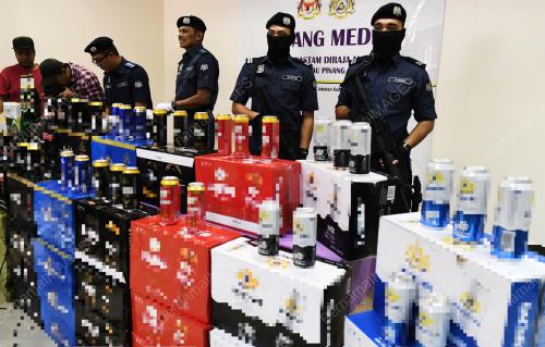 KASTAM RAMPAS MINUMAN KERAS
