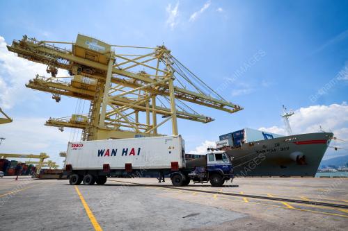 SESI LAWATAN MEDIA DI PENANG PORT