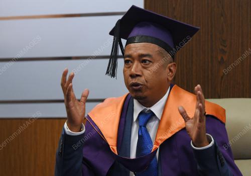 BEKAS BANDUAN TERIMA IJAZAH