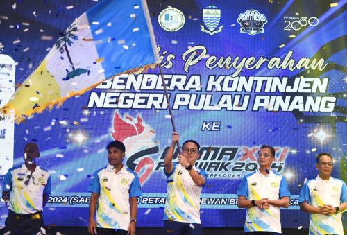 SUKMA_BENDERA PULAU PINANG