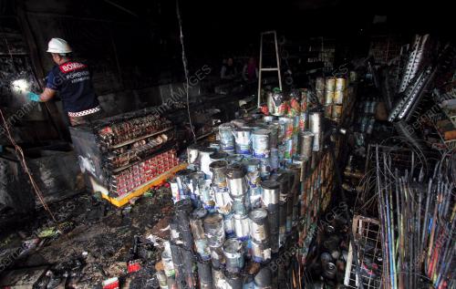 KEBAKARAN KEDAI SERBANEKA
