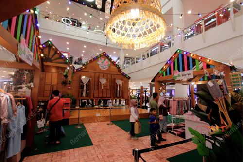 DEKORASI MEMERIAHKAN SUASANA AIDILFITRI