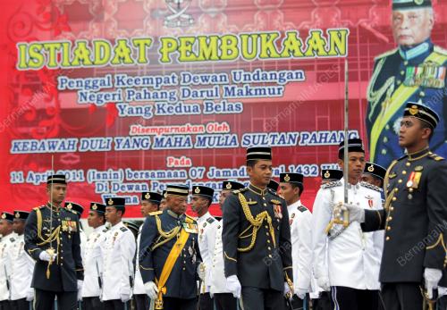 ISTIADAT PEMBUKAAN SIDANG DUN PAHANG