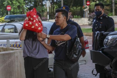 ISTERI PEGAWAI POLIS DIDAKWA RACUN SUAMI
