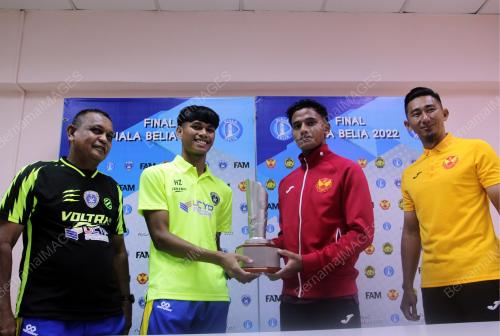 SIDANG MEDIA PERLAWANAN AKHIR PIALA BELIA 2022