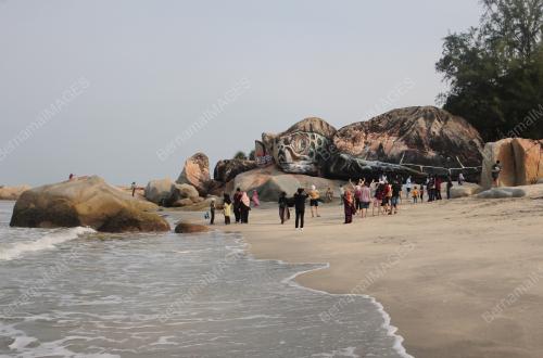 MURAL PENYU GERGASI DI PANTAI TANJUNG PELINDUNG