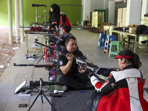 SUKMA - LATIHAN SKUAD MENEMBAK PAHANG