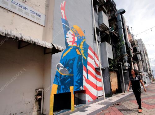 MURAL BAPA KEMERDEKAAN MALAYSIA