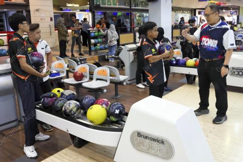 SUKMA - LATIHAN SKUAD BOLING PAHANG