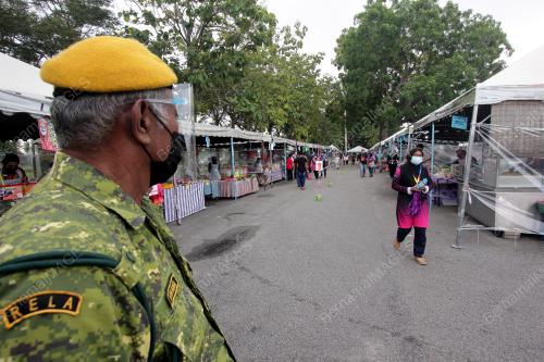 TINJAUAN PEMATUHAN SOP BAZAR RAMADAN