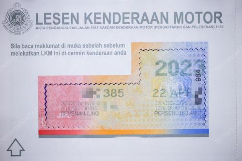 TIDAK PERLU PAMER CUKAI JALAN