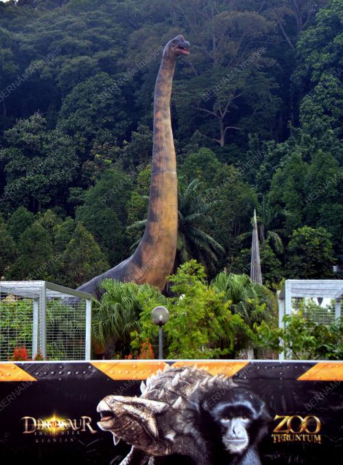TINJAUAN DI DINOSAUR ENCOUNTER ZOO MINI TERUNTUM