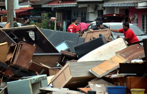 PASCA BANJIR DI KUANTAN