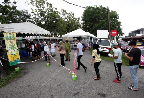 TINJAUAN PEMATUHAN SOP BAZAR RAMADAN