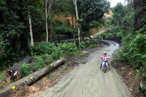 JALAN BUKIT FRASER BENTONG-RAUB MUSNAH