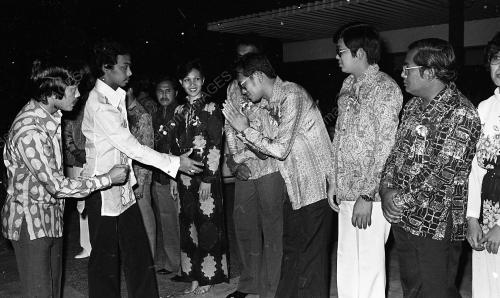 Tengku Abdullah hadir Malam