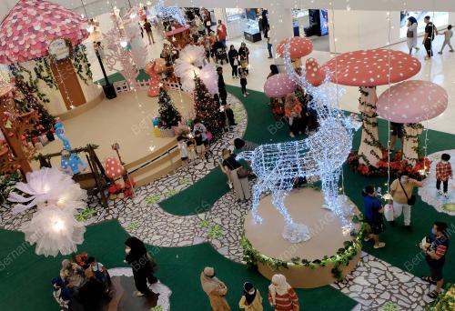 DEKORASI KRISMAS DI EAST COAST MALL KUANTAN