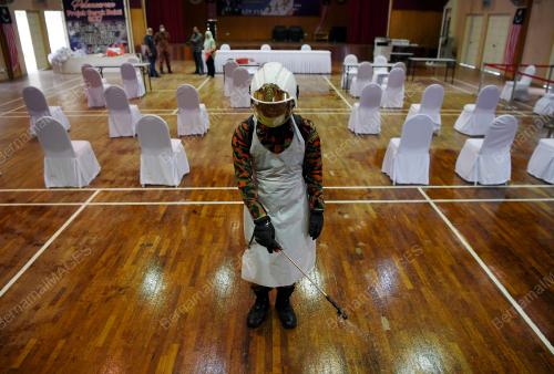 BOMBA DISINFEKSI PUSAT PENAMAAN CALON PRK CHINI