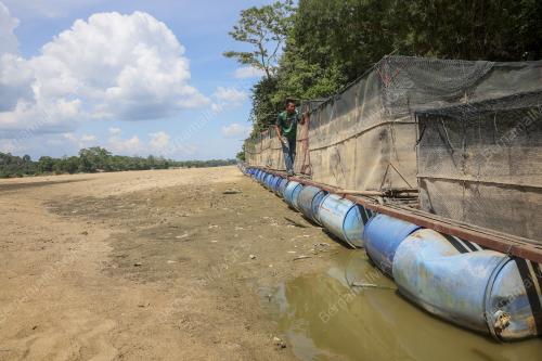 EL NINO : SUNGAI PAHANG SURUT & KERING