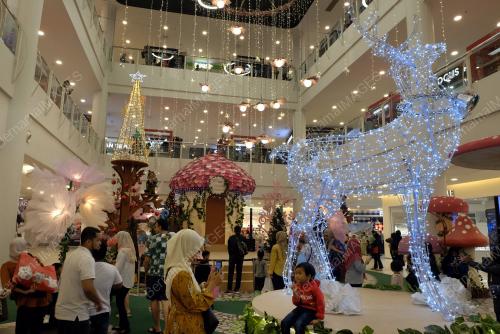 DEKORASI KRISMAS DI EAST COAST MALL KUANTAN