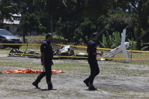 HELIKOPTER TERBAKAR