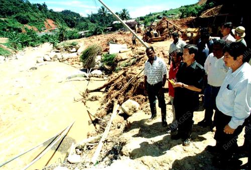 BANJIR, EXCO TINJAU