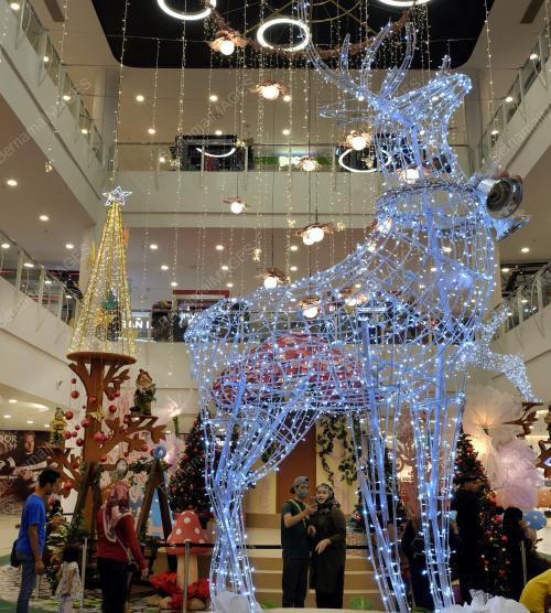 DEKORASI KRISMAS DI EAST COAST MALL KUANTAN
