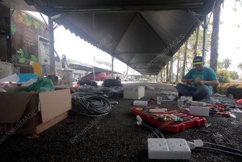 PERSIAPAN BAZAR RAMADAN