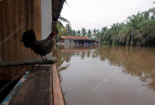 BANJIR DI KAMPUNG SEMANGAT