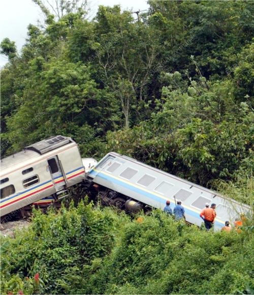 KERETAPI TERGELINCIR