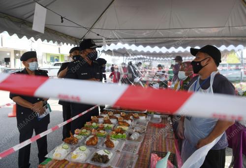 PEMATUHAN SOP BAZAR RAMADAN